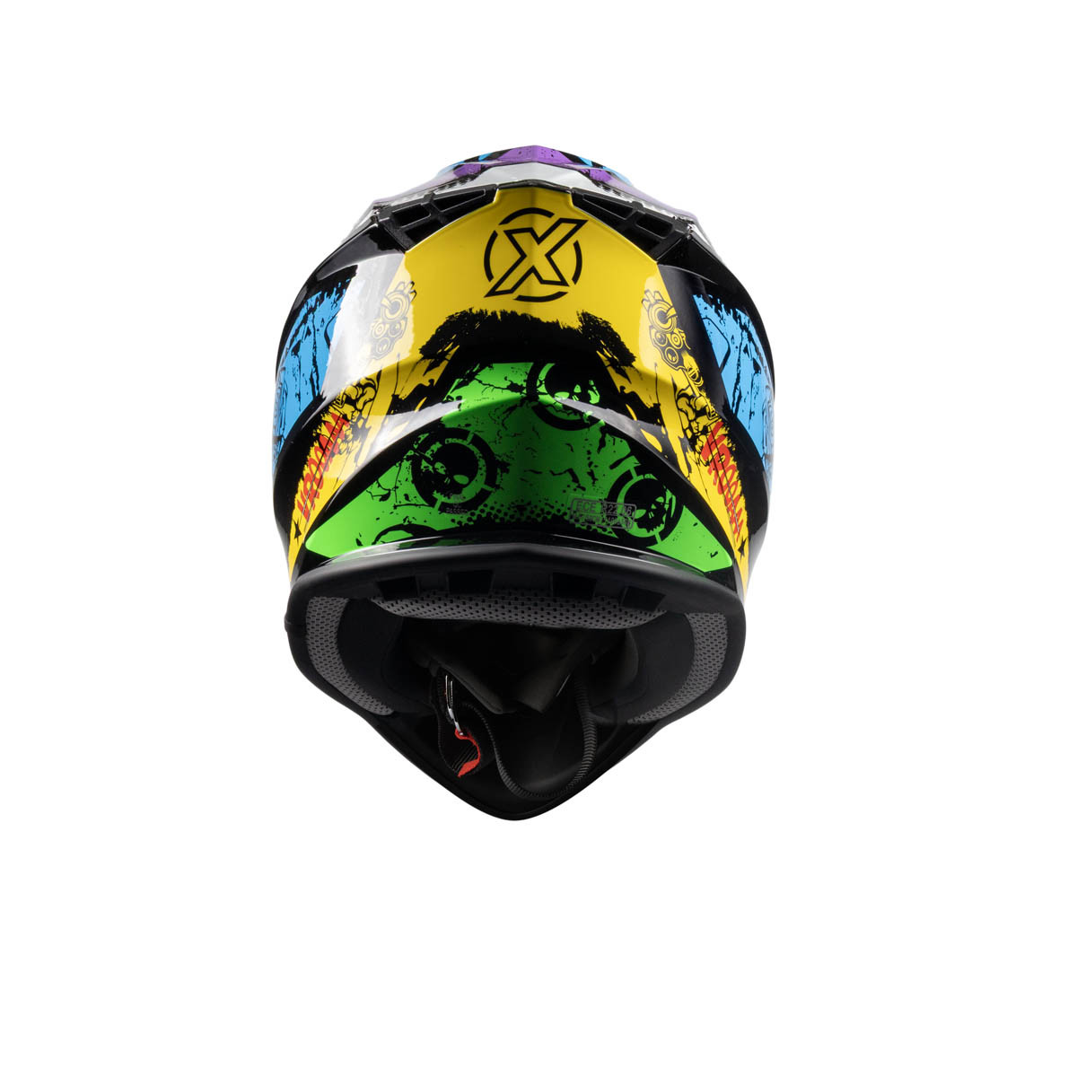 ROXAR HELMETS Kask motocyklowy ROXAR MX1 CRAZY enduro offroad