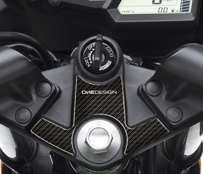 ONEDESIGN Naklejka na półkę kierownicy ZX250R / ZX300ABS 2008-2016