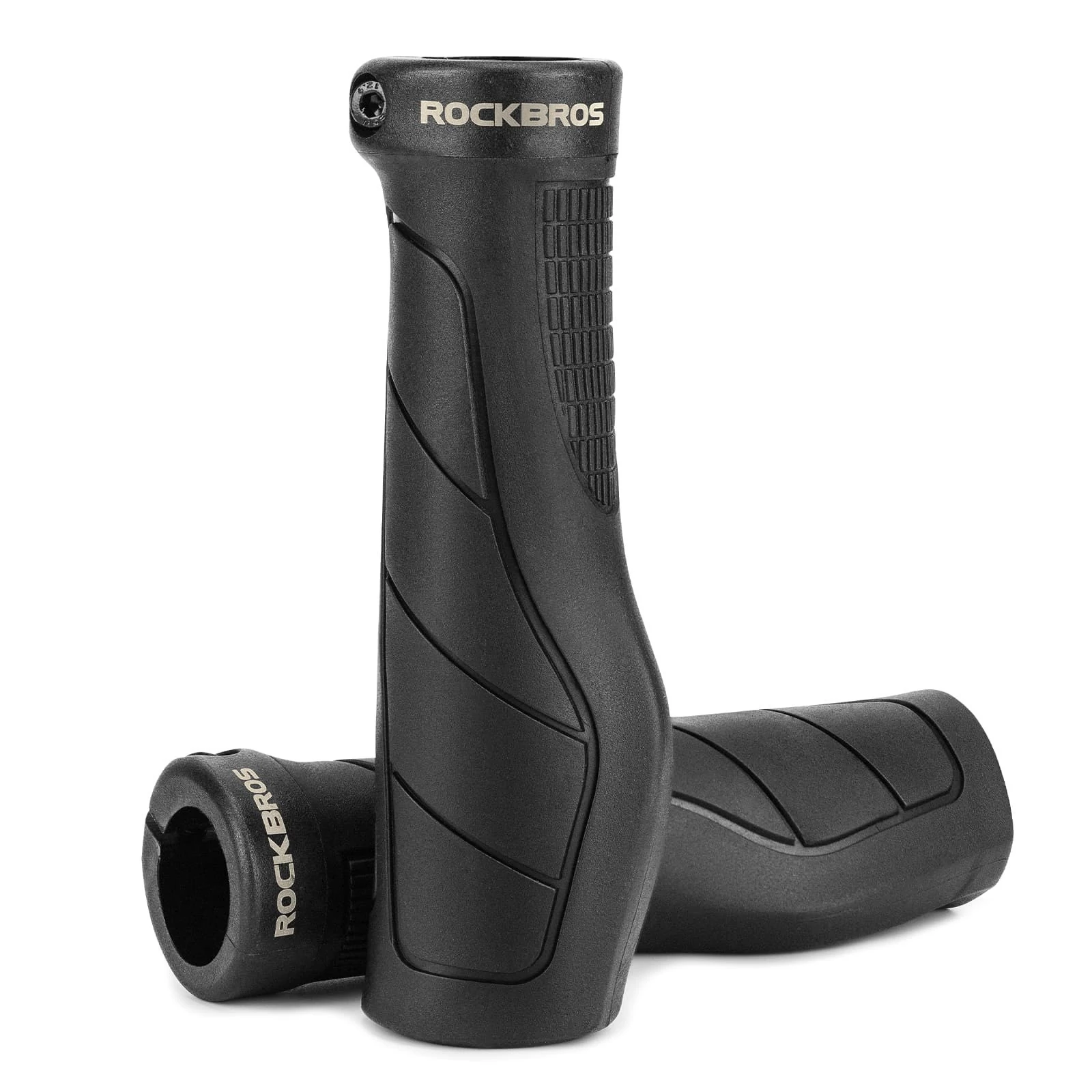 Chwyty rowerowe ergonomiczne rączki gripy Rockbros 22,2 mm kierownicy