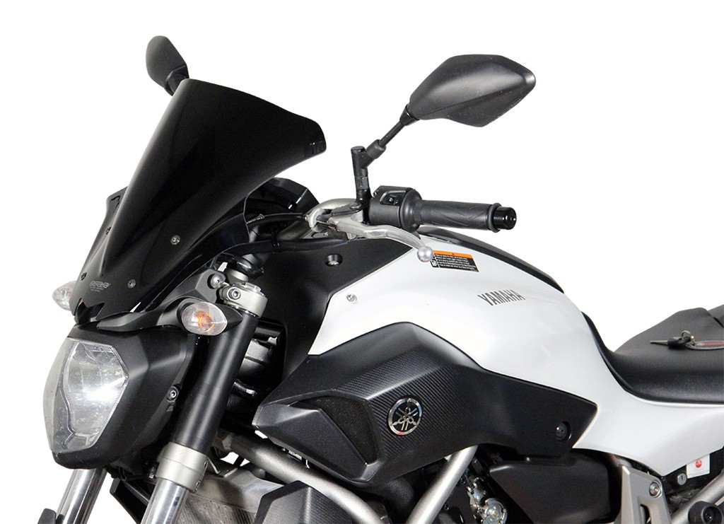 Szyba motocyklowa MRA YAMAHA MT-07 RM04 2014-2017, forma NRM, bezbarwna