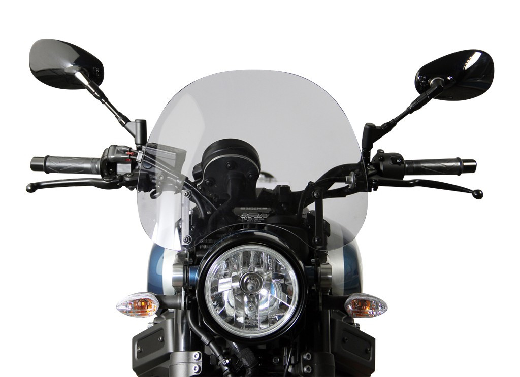 Szyba motocyklowa MRA YAMAHA XSR 900 RN43 -2016, forma NT, czarna