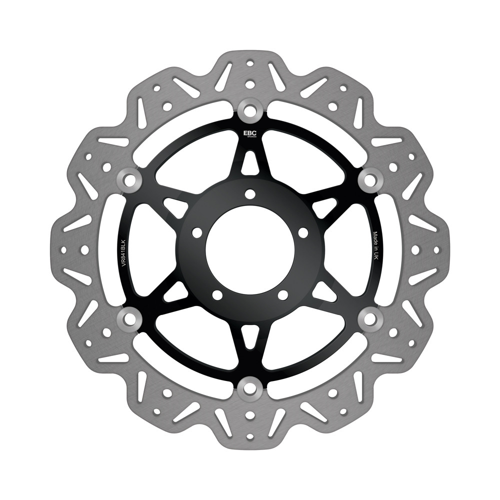 Tarcza hamulcowa motocyklowa EBC VR841BLK VEE, czarna