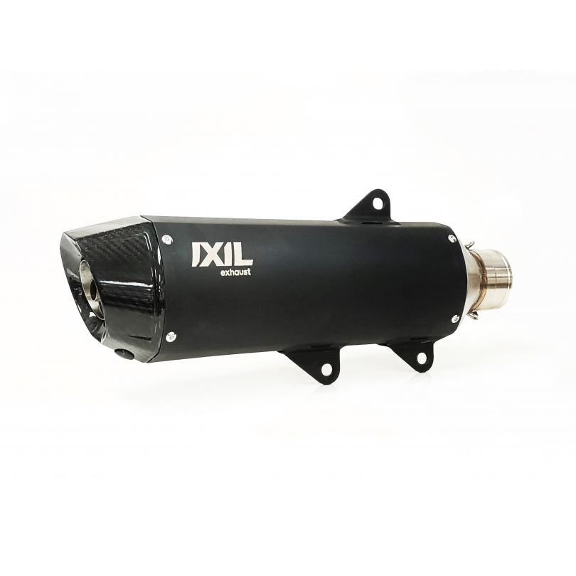 Tłumik IXIL VOGE SR 125 GT typ V4B (waga: 3220g, długość: 423 mm., materiał: Inox AISI304, kolor: Black painted) HEXOVAL XTREM B
