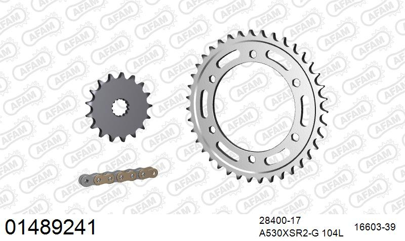 Zestaw napędowy AFAM do SUZUKI TL 1000 R W,X,Y,K1,K2