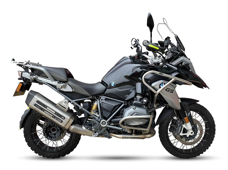 Tłumik IXIL BMW R 1250 GS 18-22 (1G13) typ MXT (waga: 4920g, długość: 540 mm., materiał: Inox AISI304, kolor: Black painted) SLI