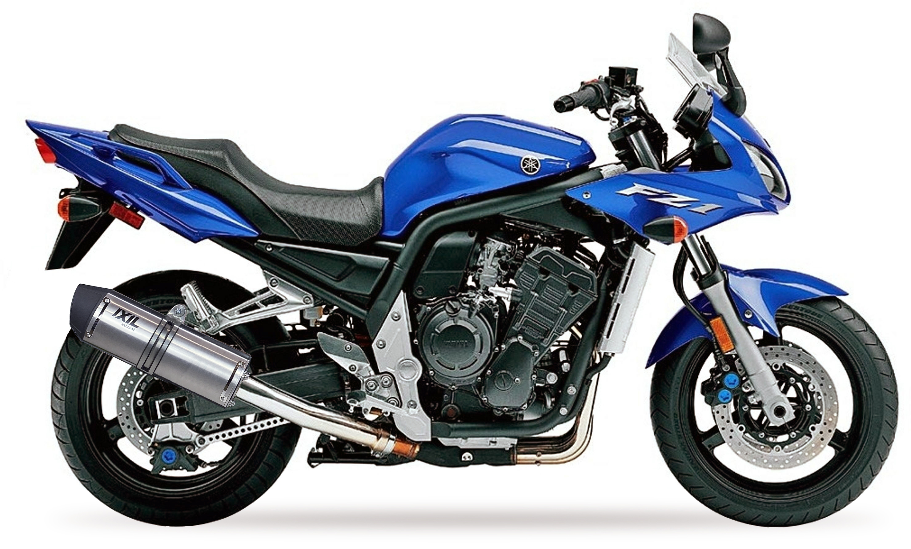 Tłumik IXIL YAMAHA FZS 1000 FAZER 00-05 (RN06) typ SOVE (waga: 3000g, długość: 423 mm., materiał: Inox AISI304, kolor: Black pai