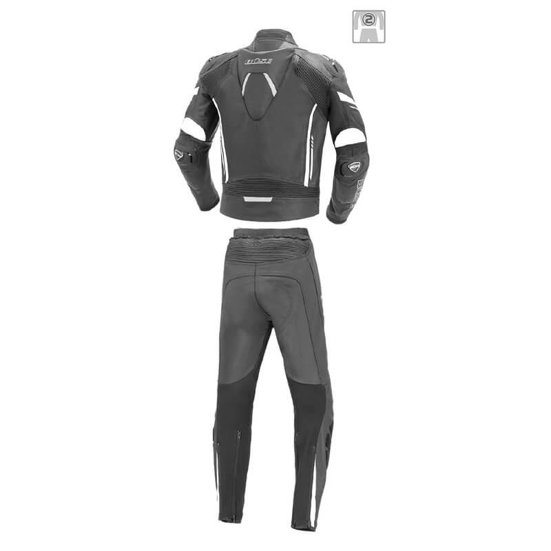 Kombinezon motocyklowy męski BUSE Imola czarno-biały 102500