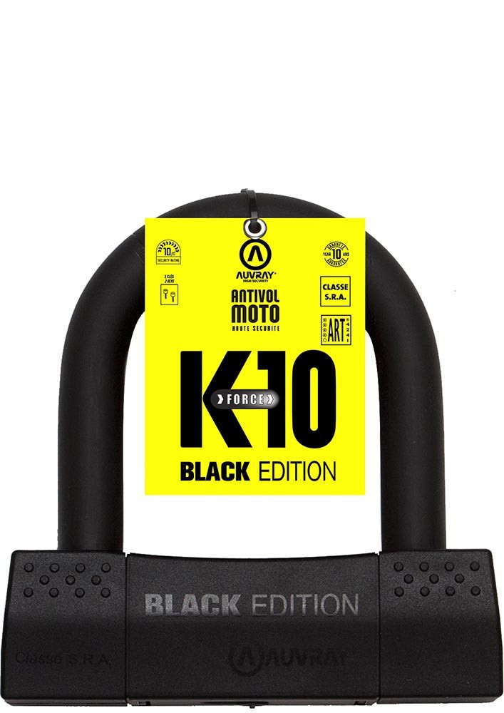 AUVRAY zapięcie U-LOCK BLACK EDITION - 85X100 (klasa S.R.A.)