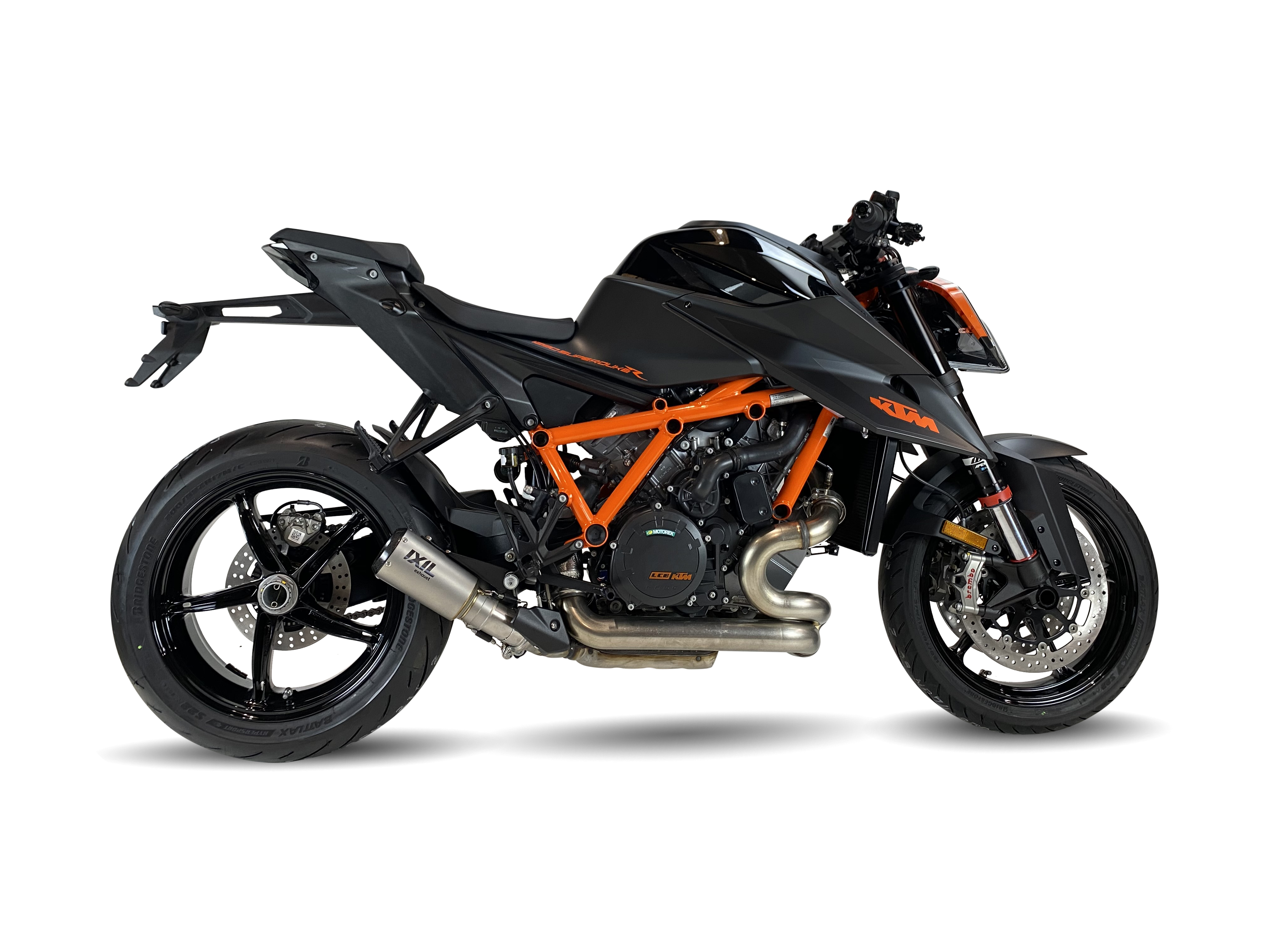 Tłumik IXIL KTM 1290 SUPER DUKE R 20-23 (KTM SUPERDUKE) typ RC (waga: 800g, długość: 230 mm., materiał: Inox AISI304, kolor: Bri