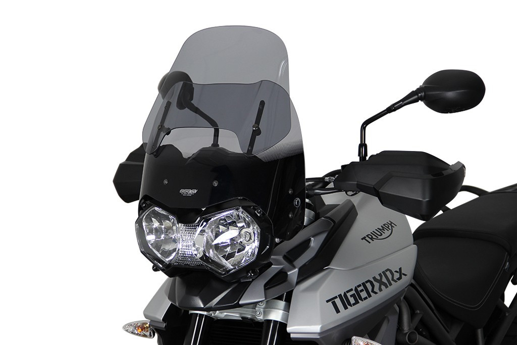 Szyba motocyklowa MRA TRIUMPH TIGER 800 /XRX /XRT A08 2016-2017, forma V, przyciemniana