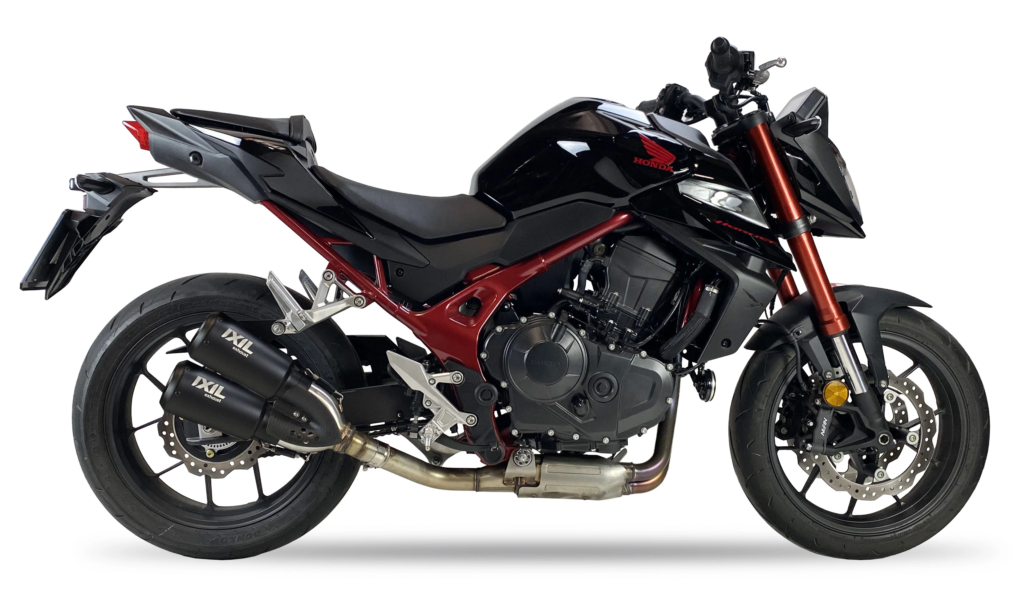 IXIL Tłumik HONDA CB 750 HORNET 2025 (RH24) typ 2RB SLIP ON - RACE XTREM BLACK (Homologacja)