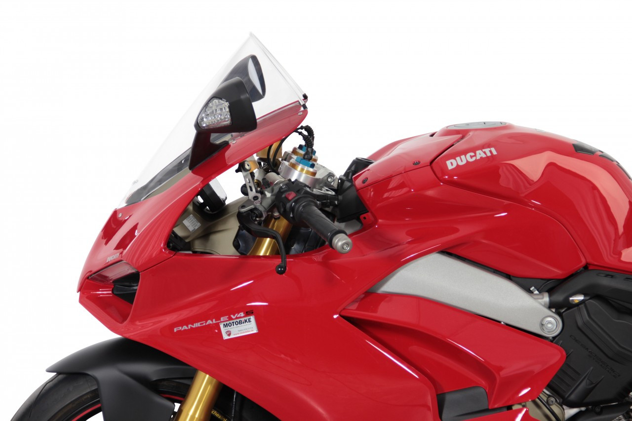 Szyba motocyklowa MRA DUCATI PANIGALE V2 2020-2024, forma R, bezbarwna