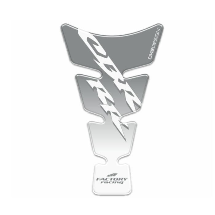 ONEDESIGN Tankpad Spirit shape logo CBR srebrny/transparentny