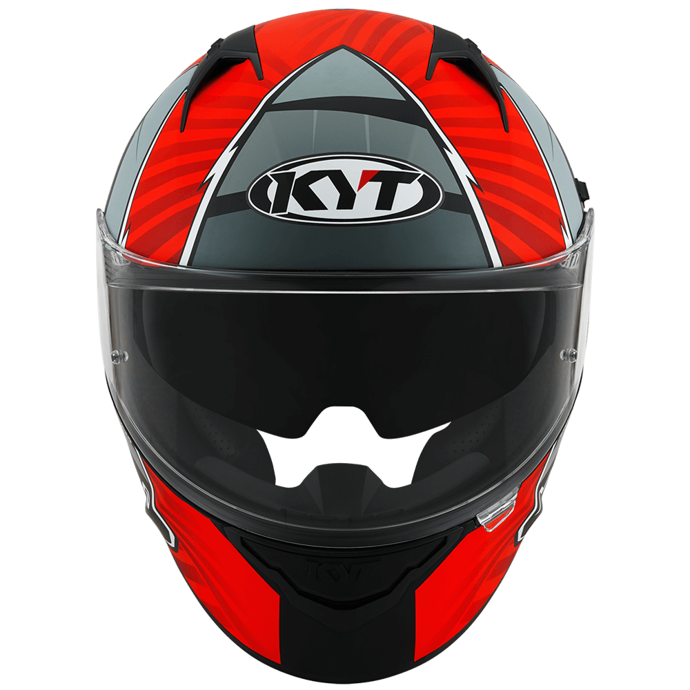 Kask Motocyklowy KYT NF-R XAVI FORES Replica czerwony 2021