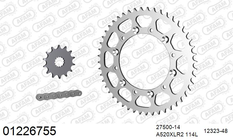 Zestaw napędowy AFAM do YAMAHA WR 250 Z