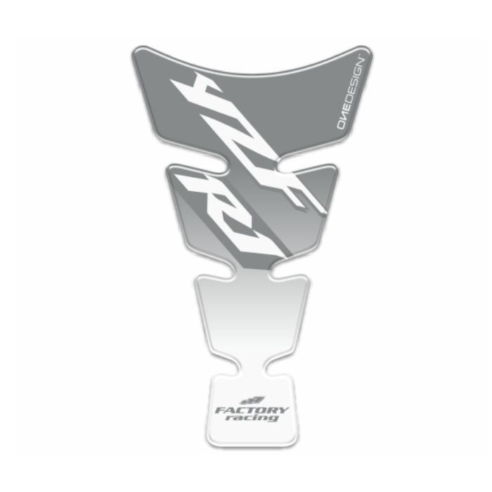 ONEDESIGN Tankpad Spirit shape logo R1 srebrny/transparentny