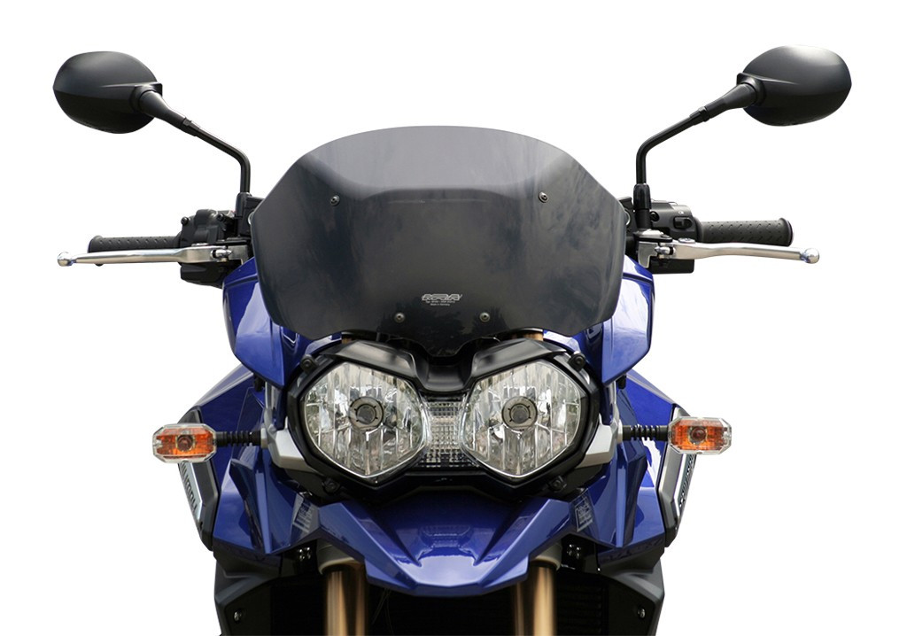 Szyba motocyklowa MRA TRIUMPH TIGER 1200 EXPLORER V13VG 2012-2015, forma SP, przyciemniana