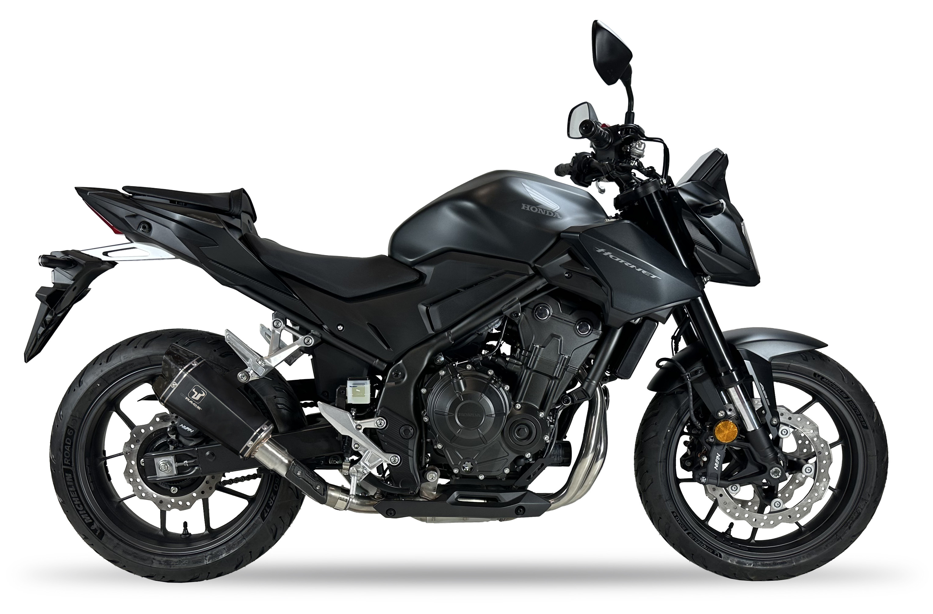 Tłumik IXRACE HONDA NX500 2024 (PC72) typ M8 SERIES BLACK (Homologacja)
