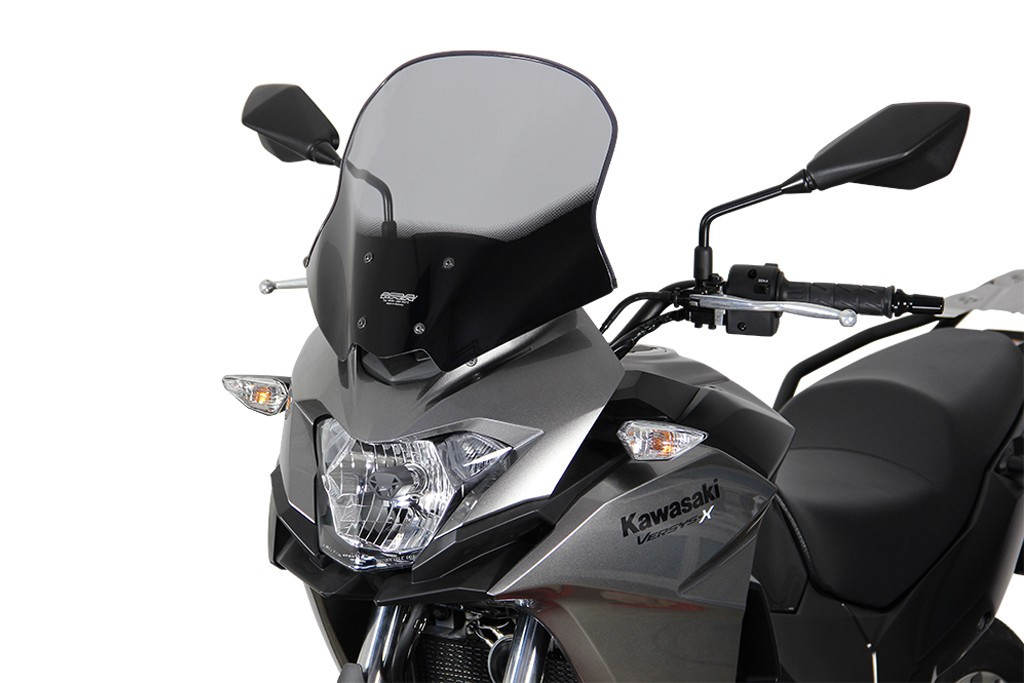 Szyba motocyklowa MRA KAWASAKI VERSYS X 300 LE 300 C 2017-, forma T, czarna