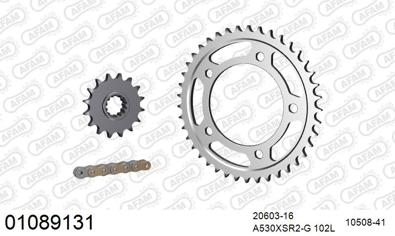 Zestaw napędowy AFAM do HONDA VTR 1000 F Firestorm V,W,X,1,2,3,4,5,6