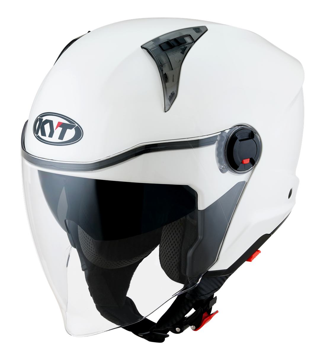 Kask Motocyklowy KYT D-CITY połysk biały ECE/ONU 22-06