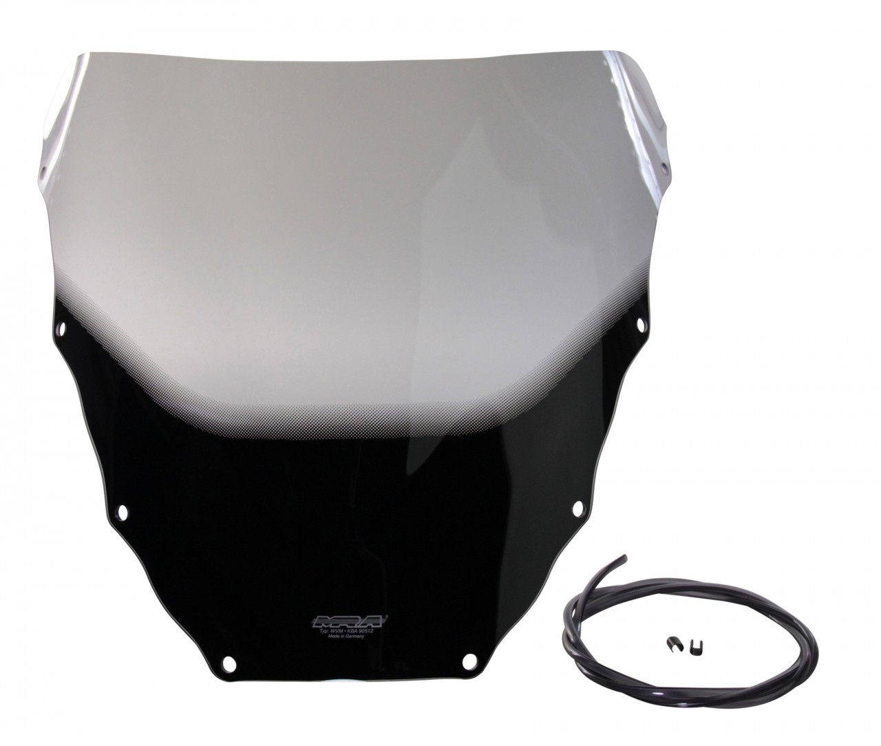 Szyba motocyklowa MRA OT KAWASAKI ZX 9 R ZX900C ZX900D 1998-1999, forma RN, przyciemniana