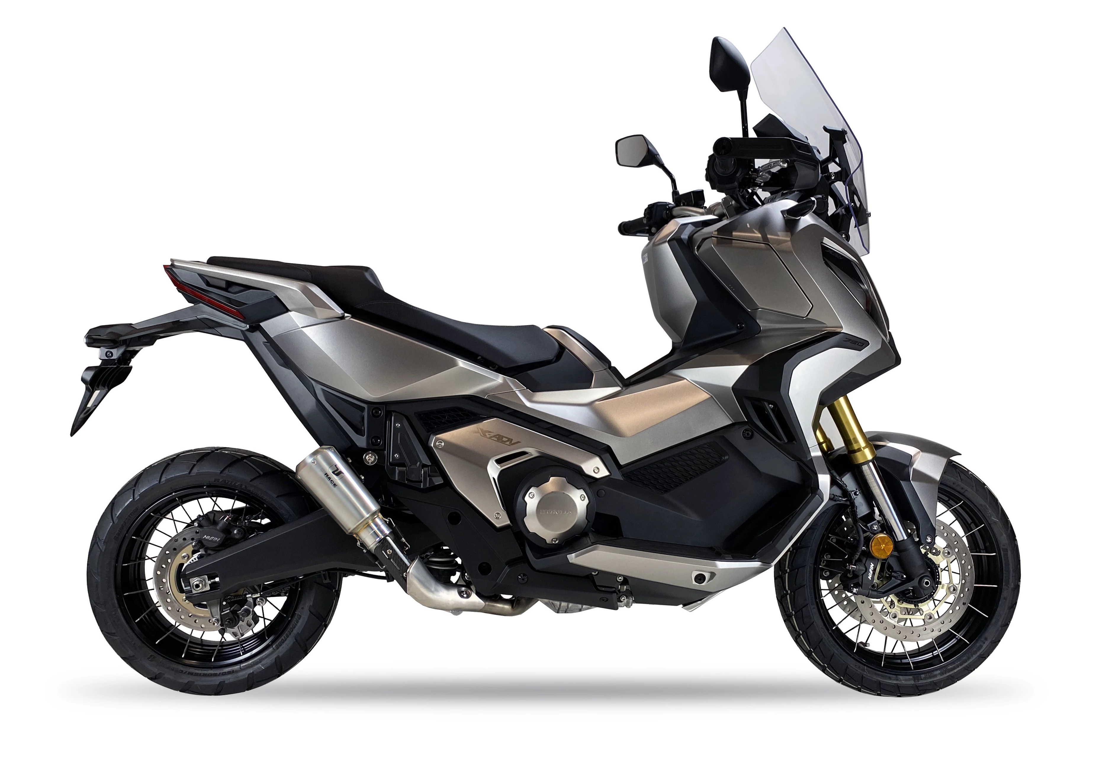 IXRACE Tłumik HONDA X-ADV 750 2025 (RH21) typ MK2 MK2 SERIES INOX (Homologacja)