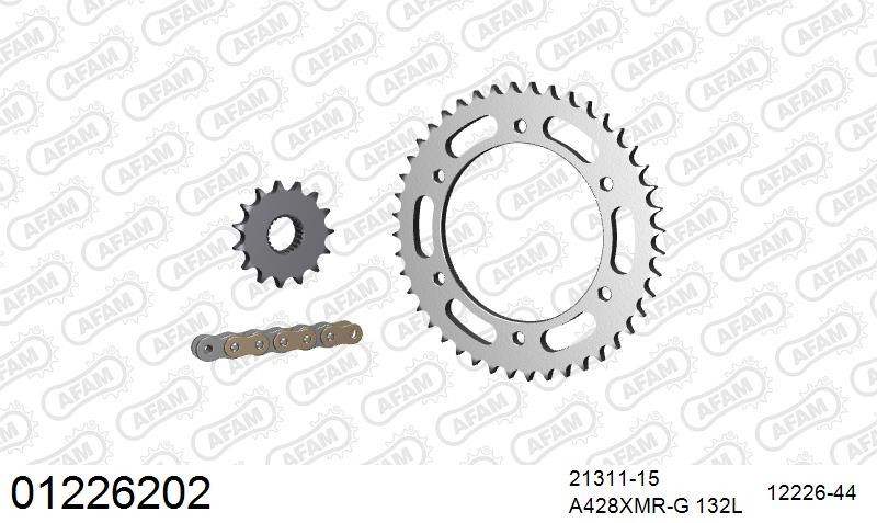 Zestaw napędowy AFAM do YAMAHA YBR 250