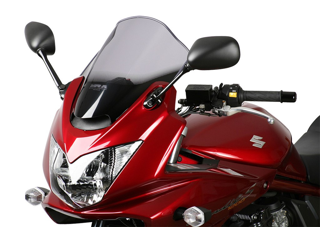 Szyba motocyklowa MRA SUZUKI GSF 650 S BANDIT WVB5/WVCJ 2005-2008, forma R, przyciemniana