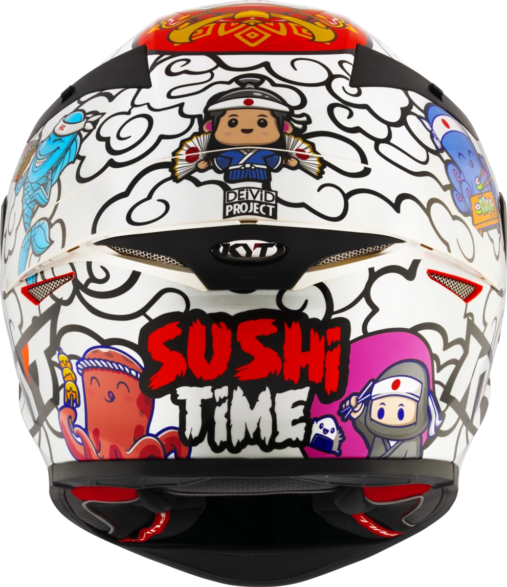 Kask motocyklowy KYT TT-REVO SUSHI TIME