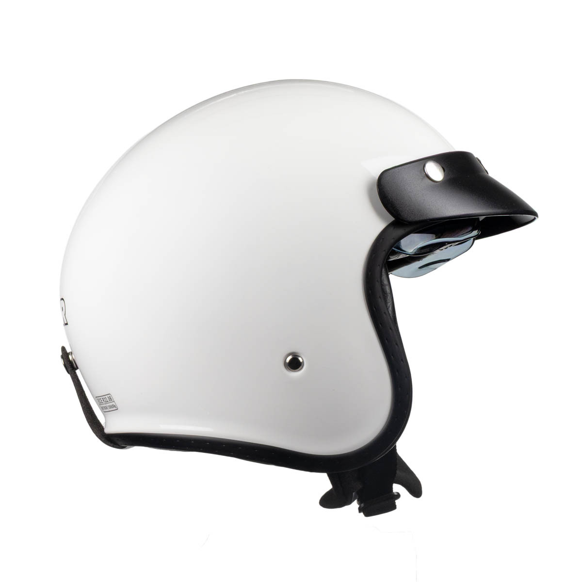 ROXAR HELMETS Kask Motocyklowy otwarty retro ROXAR CLASSIC Z-Line biały połysk