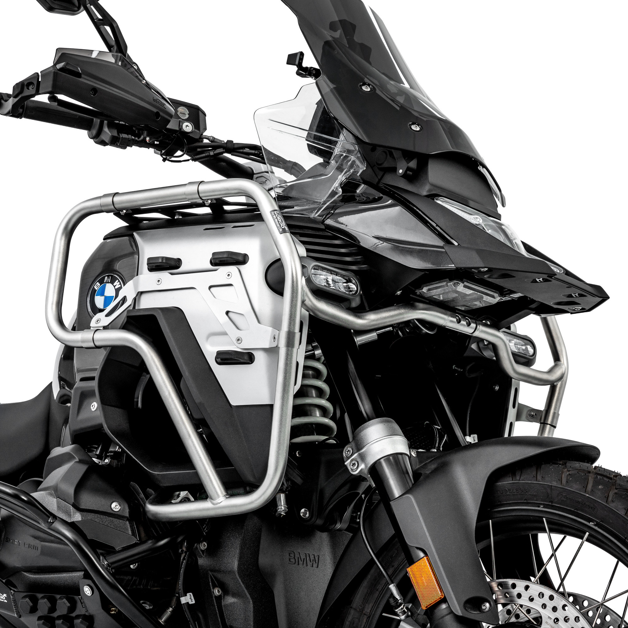 LOBOO Gmole górne do BMW R1300GS ADVENTURE (2024-) srebrne