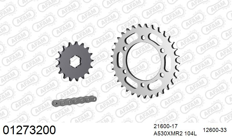 Zestaw napędowy AFAM do YAMAHA XS 650, XS 650 SE