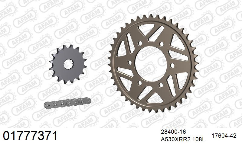 Zestaw napędowy AFAM do KAWASAKI ZXR 750 R K2