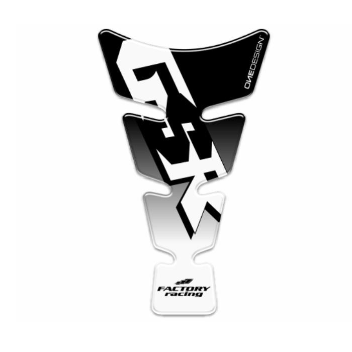 ONEDESIGN Tankpad Spirit shape logo GSR czarny/transparentny