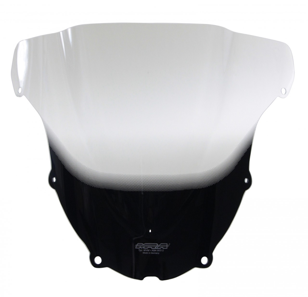 Szyba motocyklowa MRA KAWASAKI ZX 636 ZX636A/ZX636B 2003-2004, forma R, bezbarwna