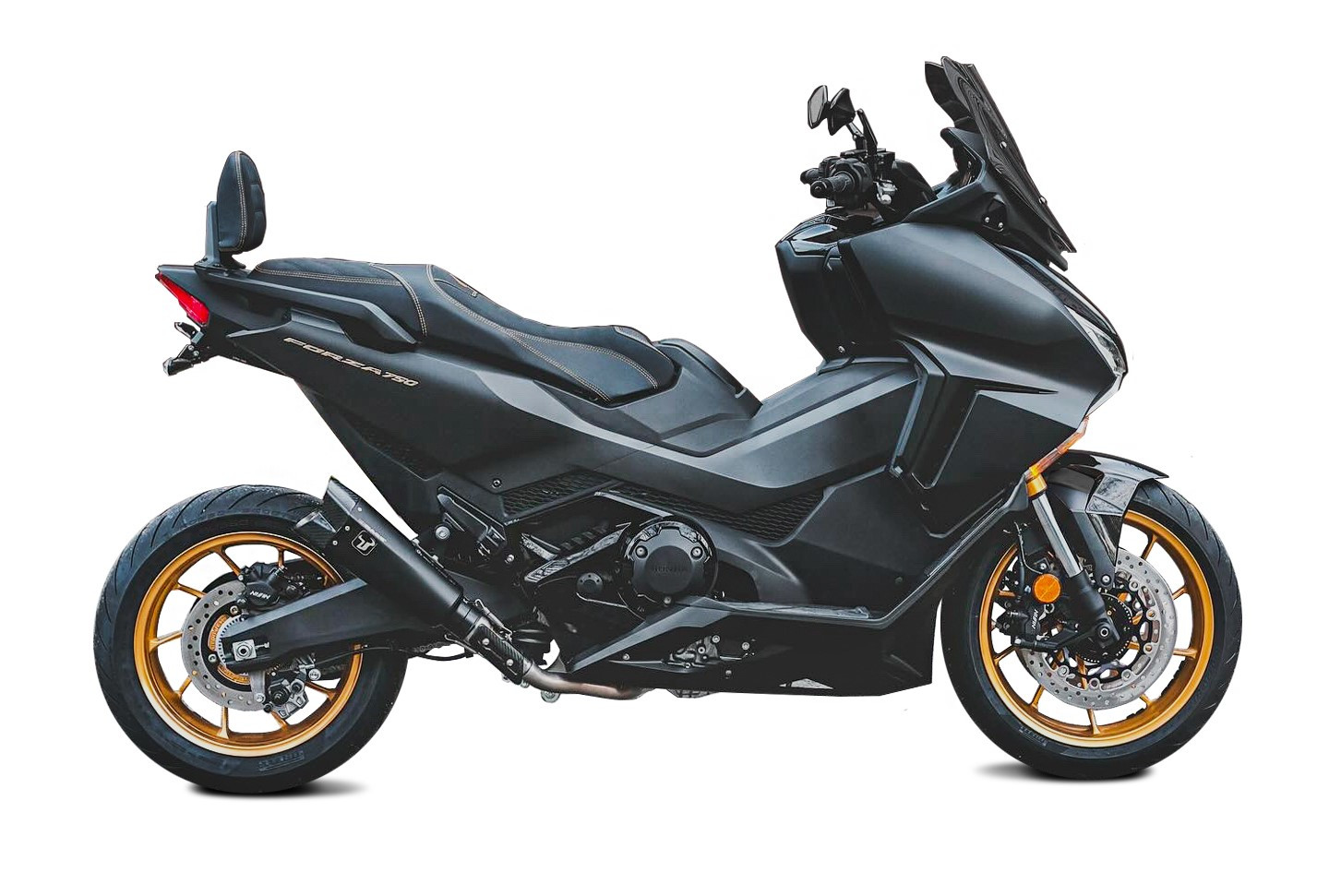 Tłumik IXRACE HONDA FORZA 750 21-24 (RH11) typ M10B M10 BLACK SERIES (Homologacja)