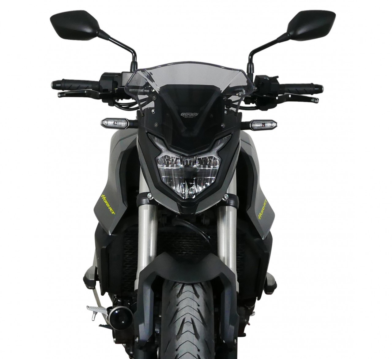 Szyba motocyklowa MRA HONDA CB 750 HORNET 2023-2024, forma NSPM, przyciemniana