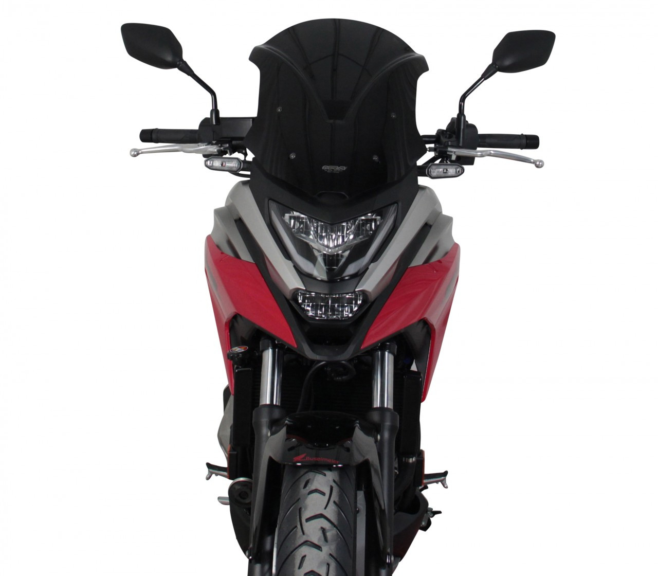 Szyba motocyklowa MRA HONDA NC 750 X 2021-2024, forma TM, czarna