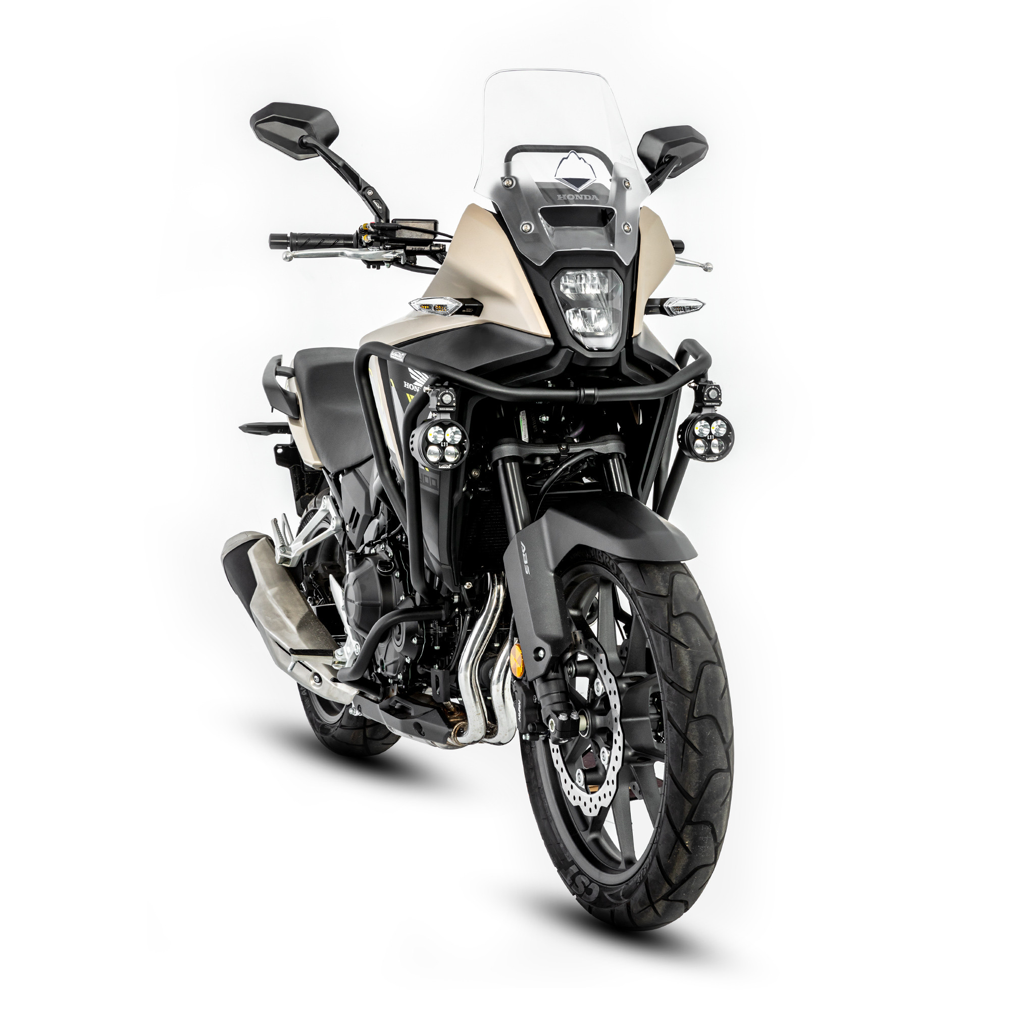 LOBOO Gmole do HONDA NX400 (2024-) HONDA NX500 (2024-) czarne