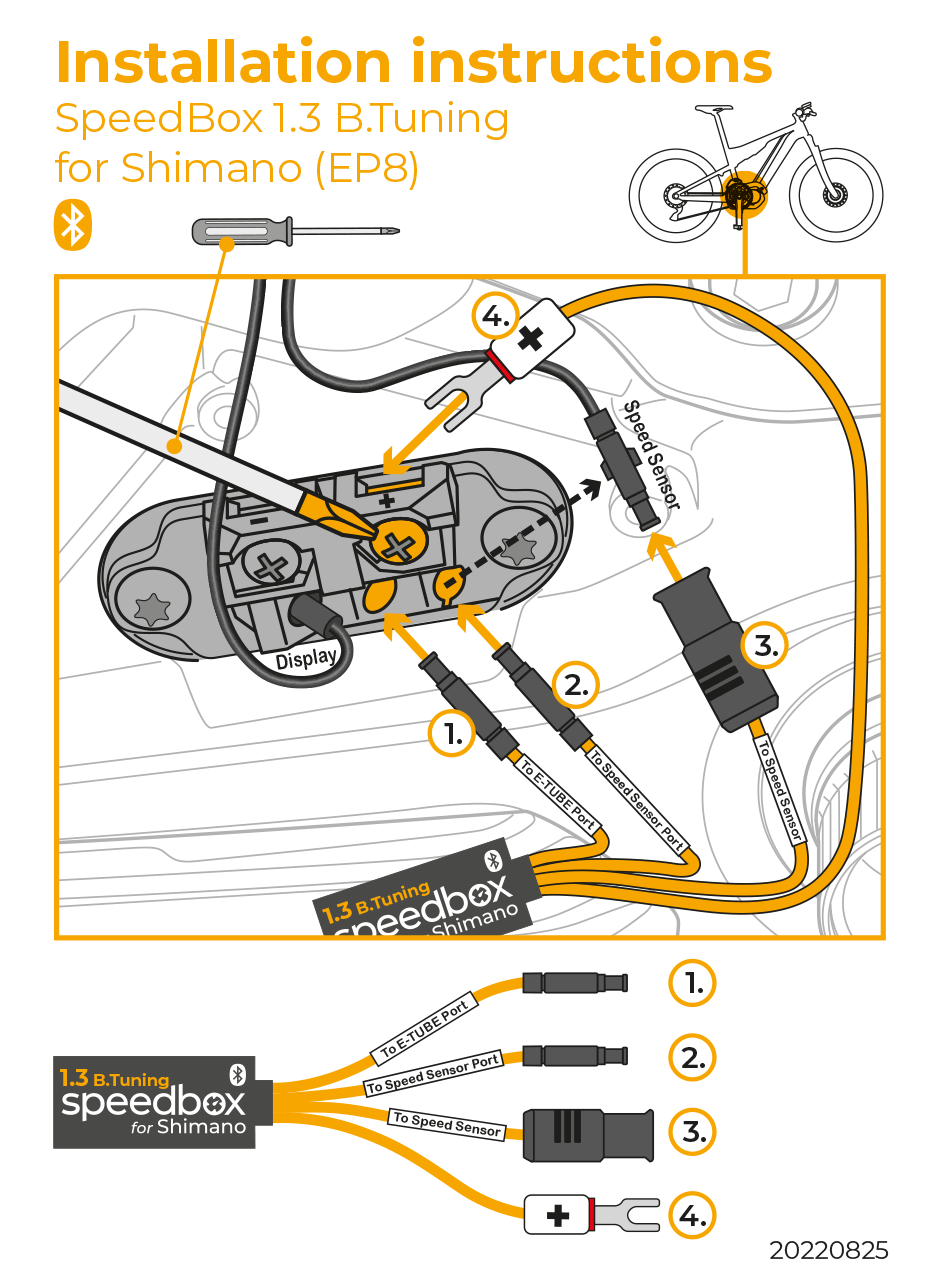 Speedbox 1.3 BTUNNING dla silnika Shimano EP8