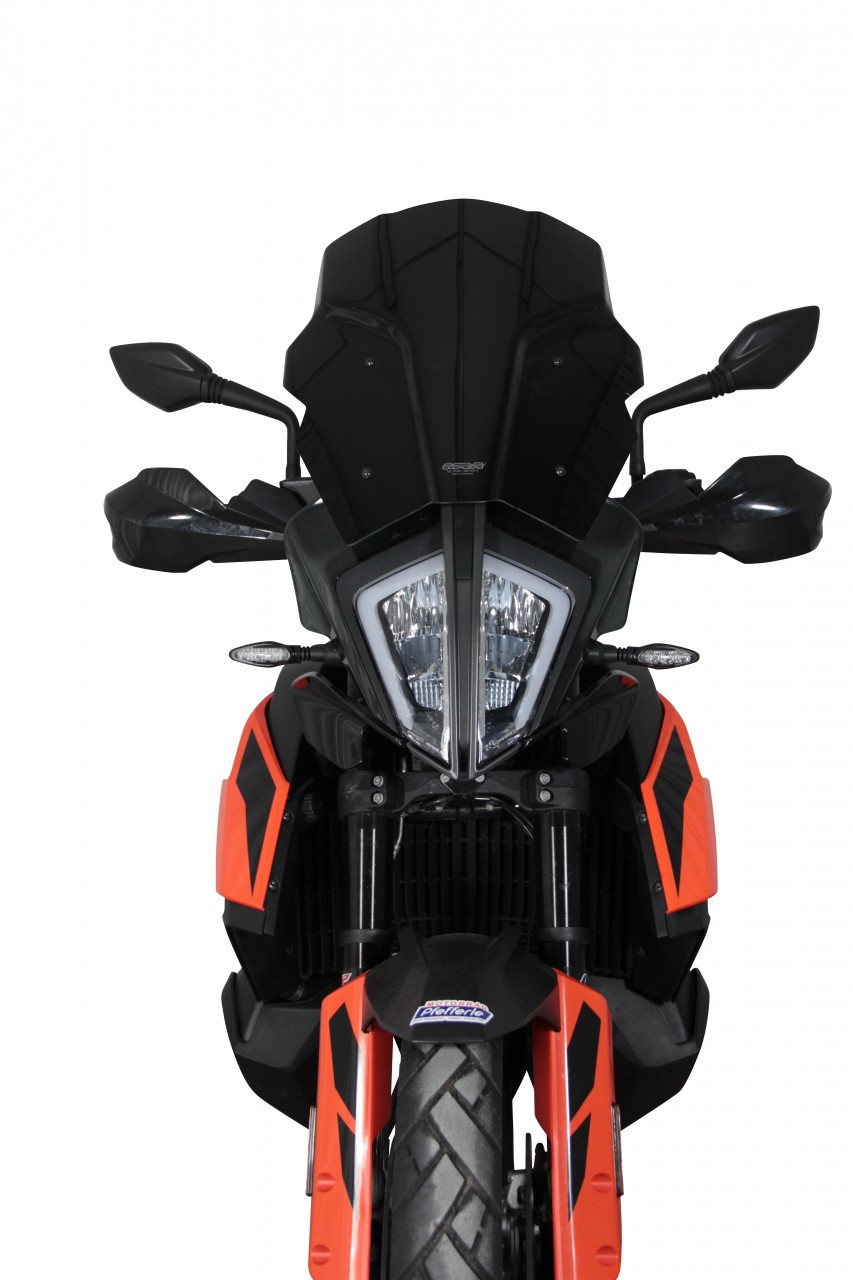 Szyba motocyklowa MRA KTM ADVENTURE 890 R 2018-2022, forma TN, czarna