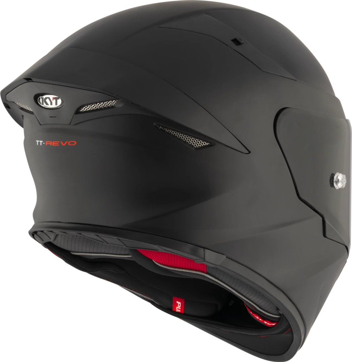 Kask motocyklowy KYT TT-REVO PLAIN MATT Czarny