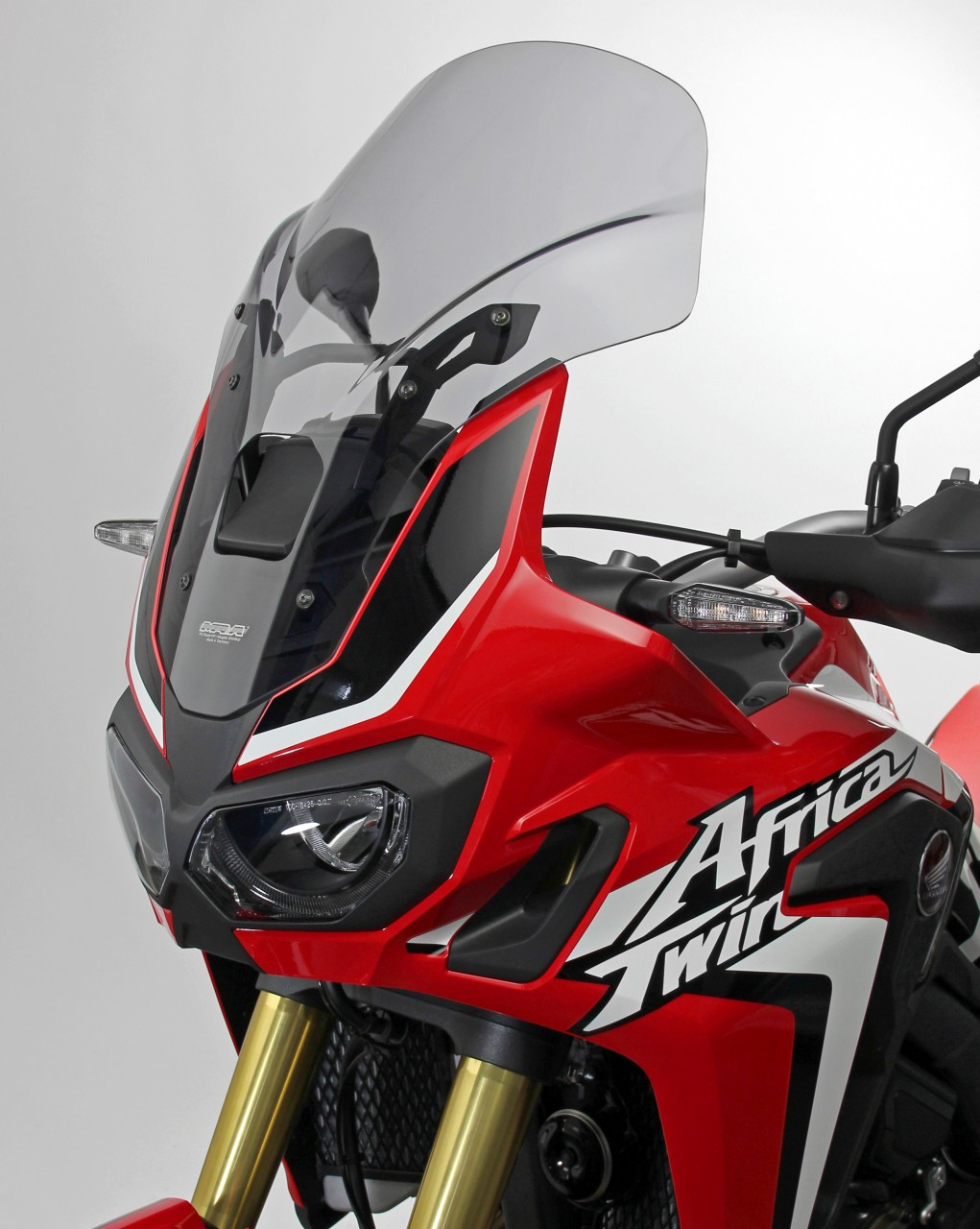 Szyba motocyklowa MRA HONDA CRF 1000 L AFRICA TWIN SD 04 2016-2019, forma TM, czarna