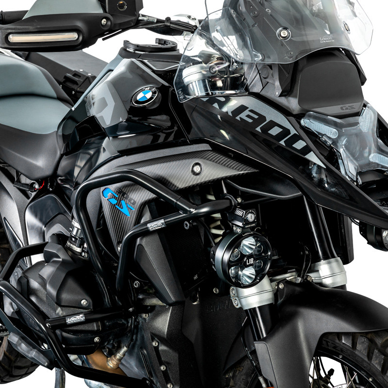 LOBOO Panel chłodnicy z włókna węglowego (czarny mat) do BMW R1300GS (2023-)