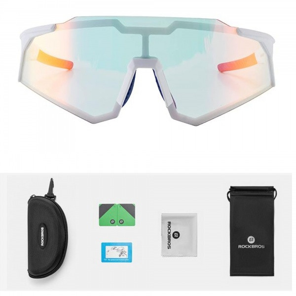 Okulary rowerowe / sportowe fotochrom ROCKBROS UV400 (14110006002 SP291)