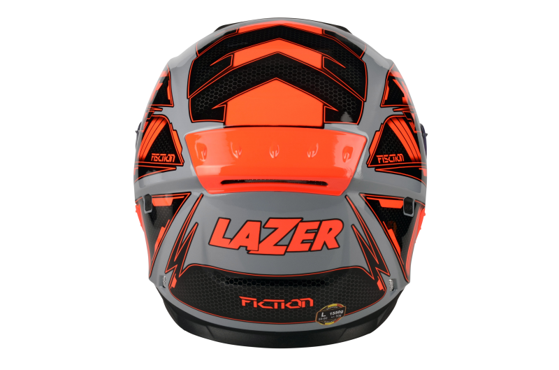 Kask Motocyklowy LAZER RAFALE EVO Roadtech (kol. Szary - Czerwony - Matowy)