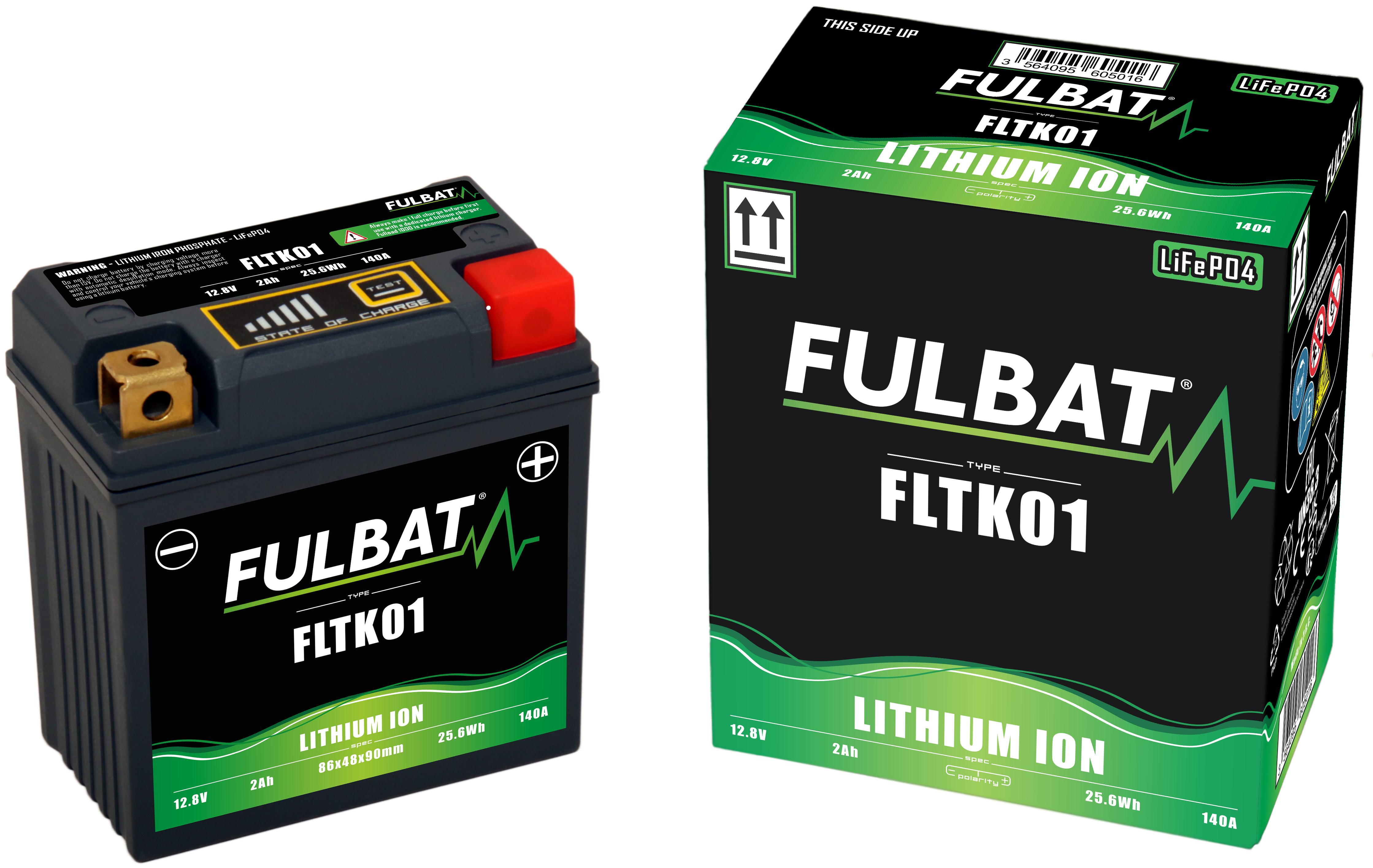 Akumulator FULBAT FUL LITHIUM - FLTK01 / LTK01 (Litowo-żelazowo-fosforanowy)