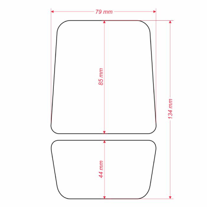ONEDESIGN Tankpad carbon MINIONEDESIGN Tankpad logo racing