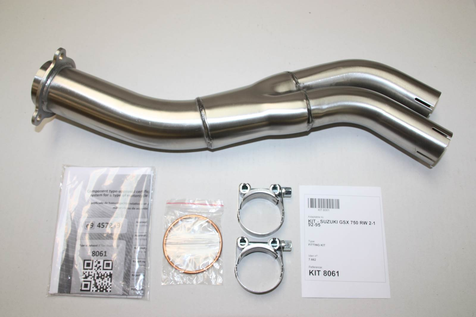 Tłumik IXIL SUZUKI GSX 750 RW 92-95 (GR7BD) typ SOVE (waga: 3000g, długość: 423 mm., materiał: Inox AISI304, kolor: Black painte